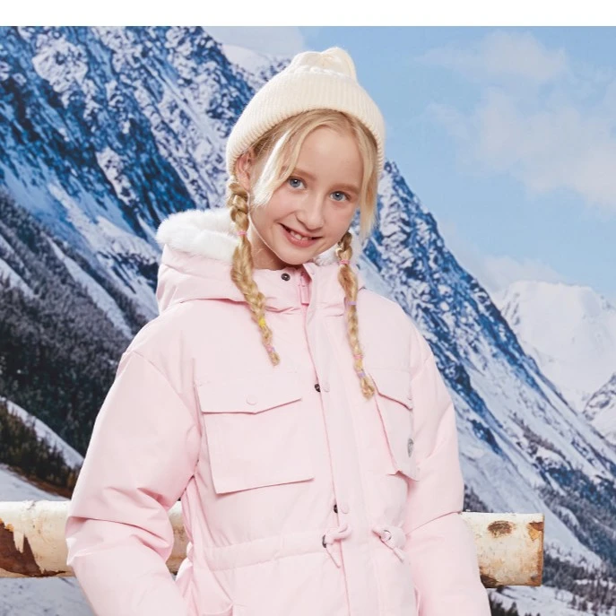 羽绒服冬季新款白鸭绒防风保暖中长款加厚外套CO102401