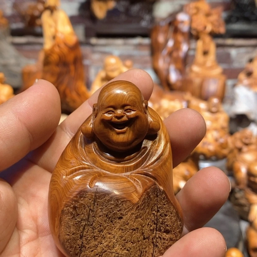 【闪购商品】柏木崖柏根雕摆件