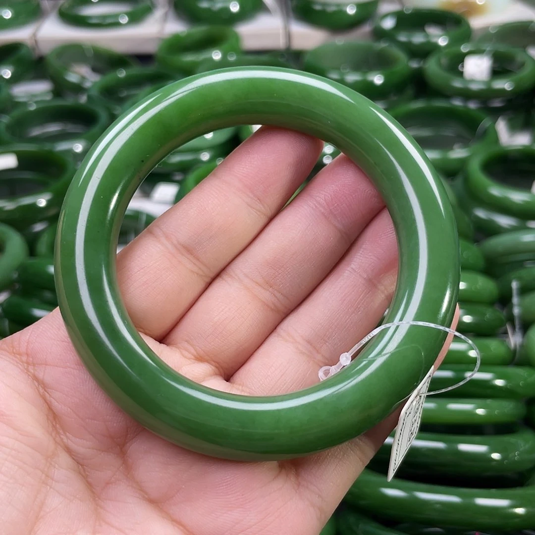 未镶嵌手镯和田玉（碧玉）老*