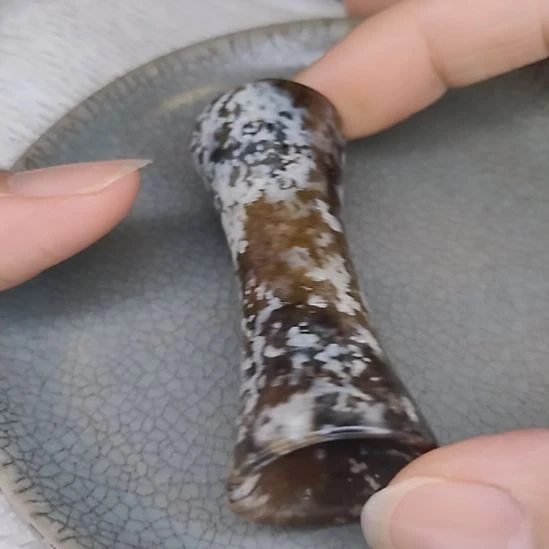 卢***！摆件开片瓷器瓷片摆件