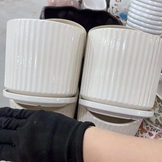 多肉绿植陶瓷花盆9.9包邮