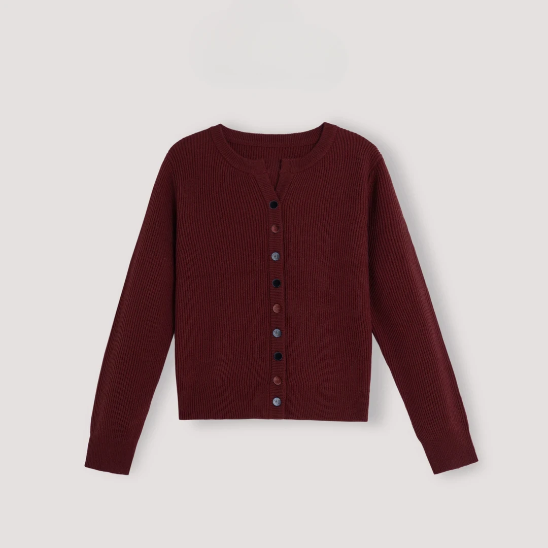 春秋新款纯色针织衫女开衫爆款毛衣小香风气质针织时尚休闲外套