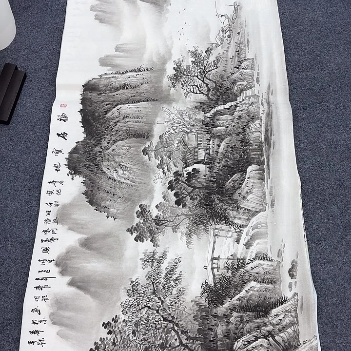 国画纯手绘国画作品