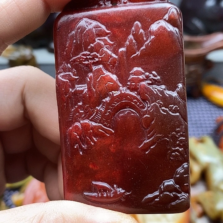 未镶嵌蛇纹石玉颈饰