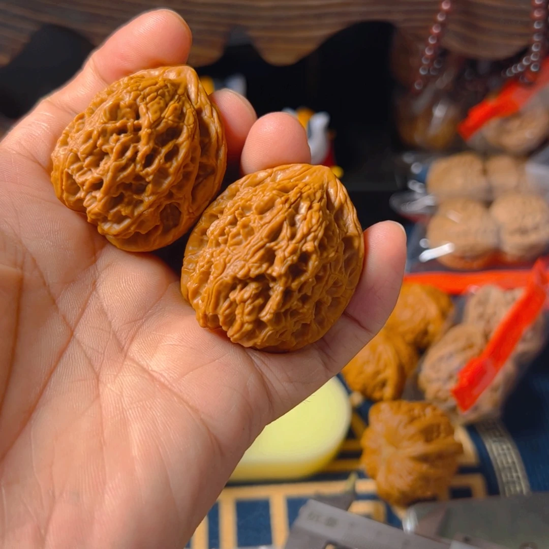 文玩核桃把件鸡心38