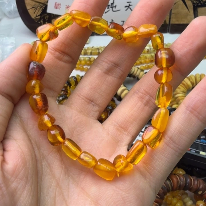 琥珀未镶嵌珠宝奇石