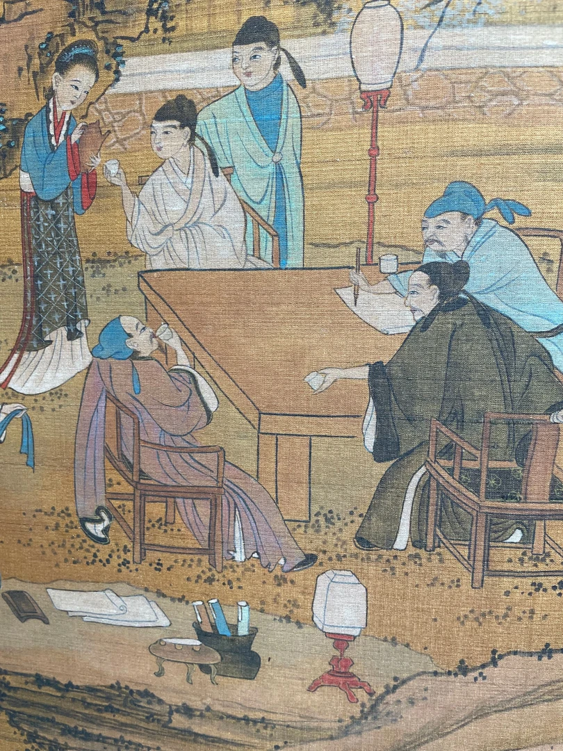 雅集图文人高仕装饰画链接007