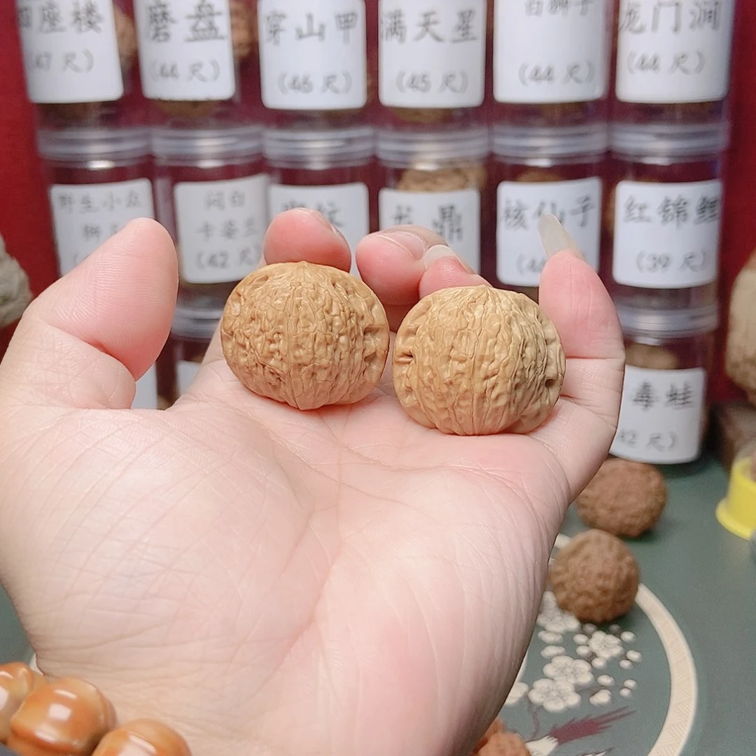 文玩核桃把件铁锤35