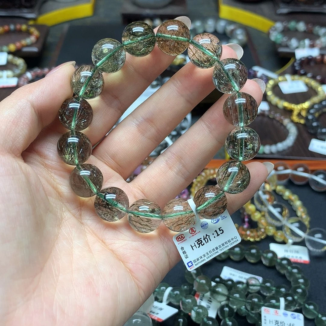 宽***厂水晶未镶嵌手链手链