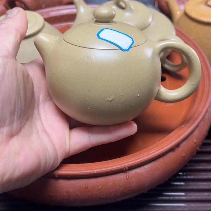 茶壶紫砂宜兴原矿本绿御皇段