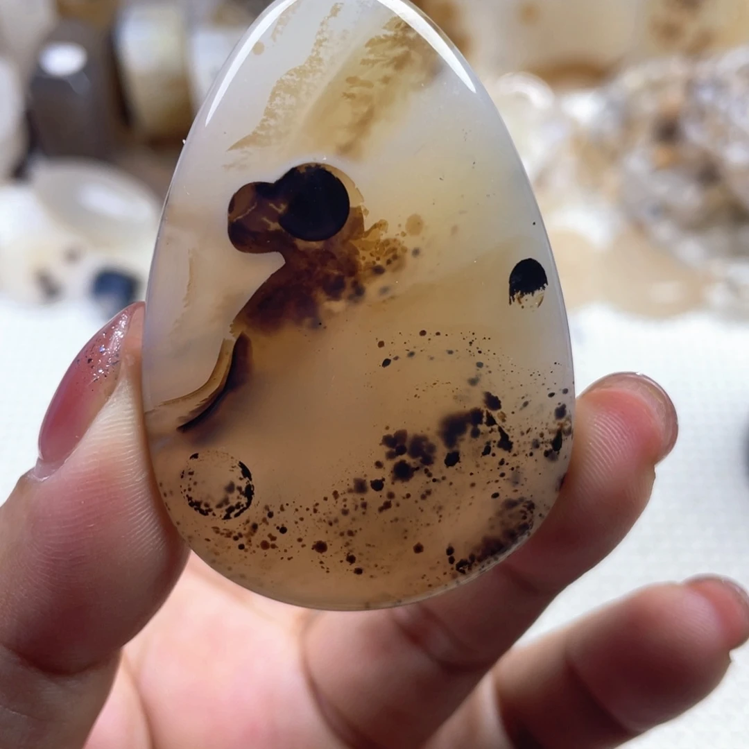 玛瑙/玉髓未镶嵌颈饰