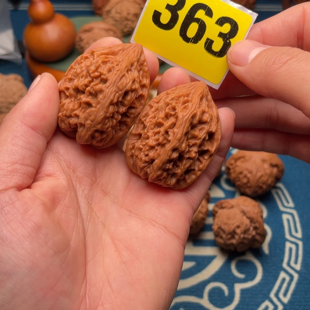 把件文玩核桃33全品北京鸡心363号