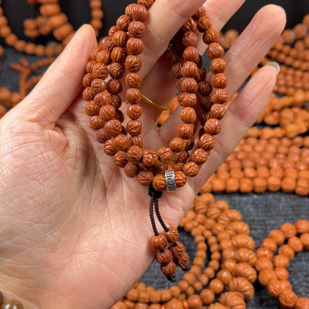 @***…桃核手串C19桃核脖挂108