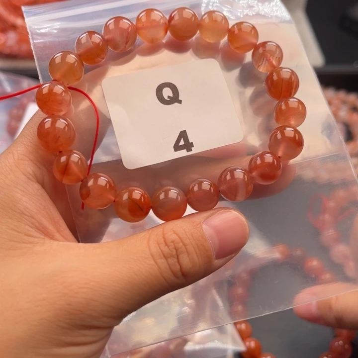 南红玛瑙未镶嵌多样性发货默认微瑕称重10mm