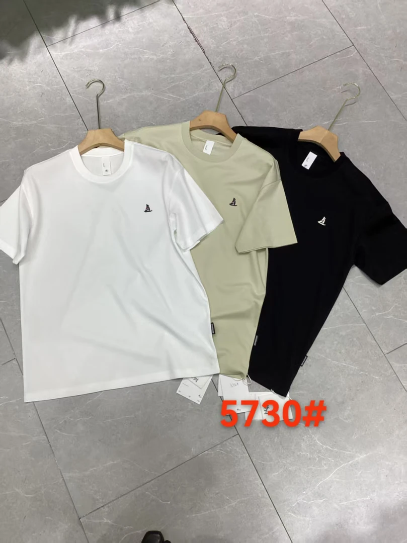 5730男士夏季简约潮流休闲T恤夏季宽松港风百搭
