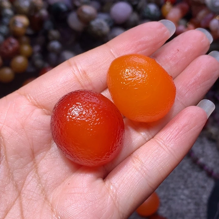 玛瑙/玉髓未镶嵌珠宝半成品～***～