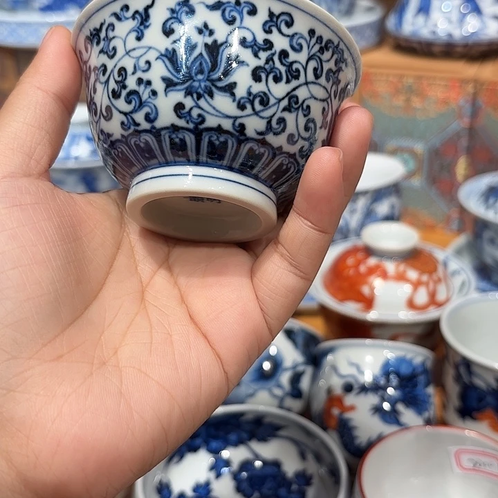 柴窑福利缠枝莲哈哈