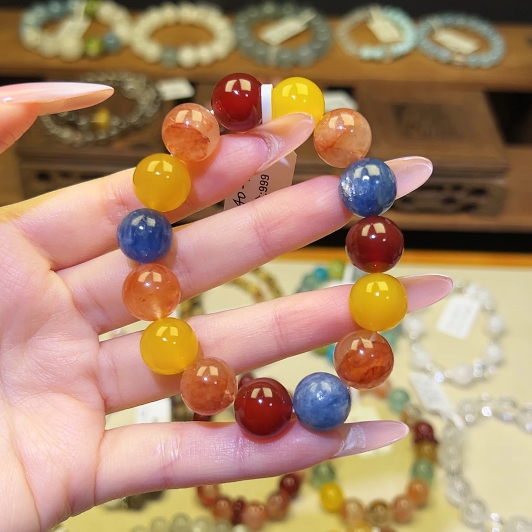 手链水晶银S925镶嵌白雪公主1540