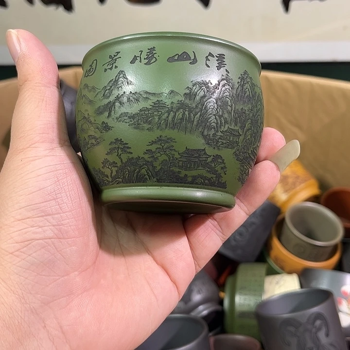 茶杯紫砂全手工紫砂主人杯