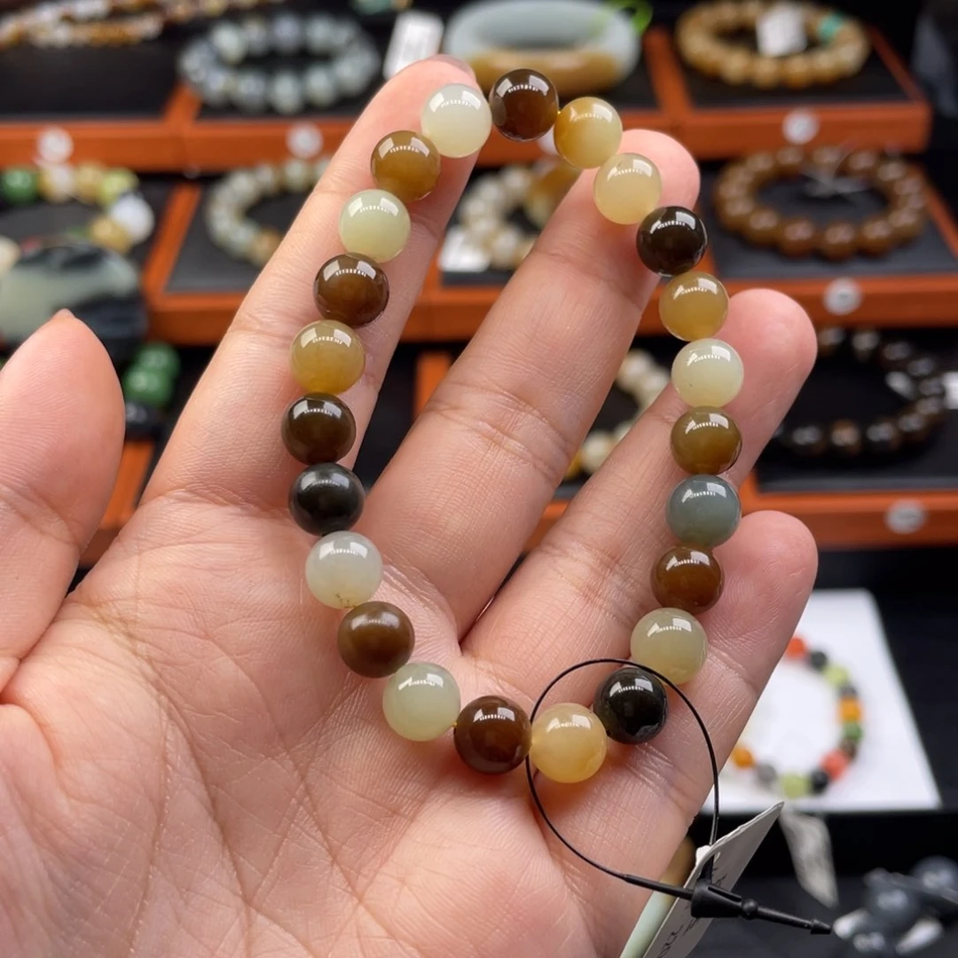 和田玉未镶嵌手链长****家