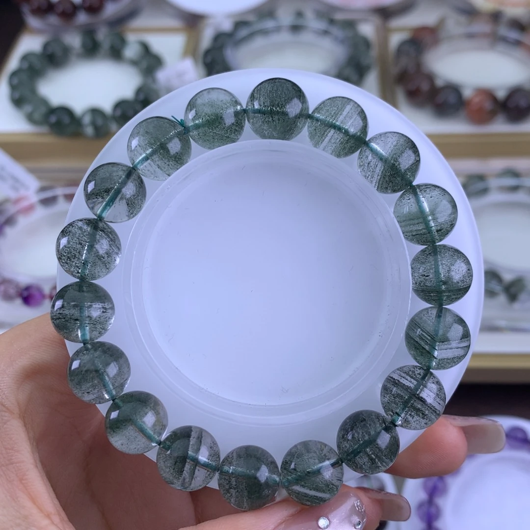 水晶手链未镶嵌兔*嬷绿幽灵