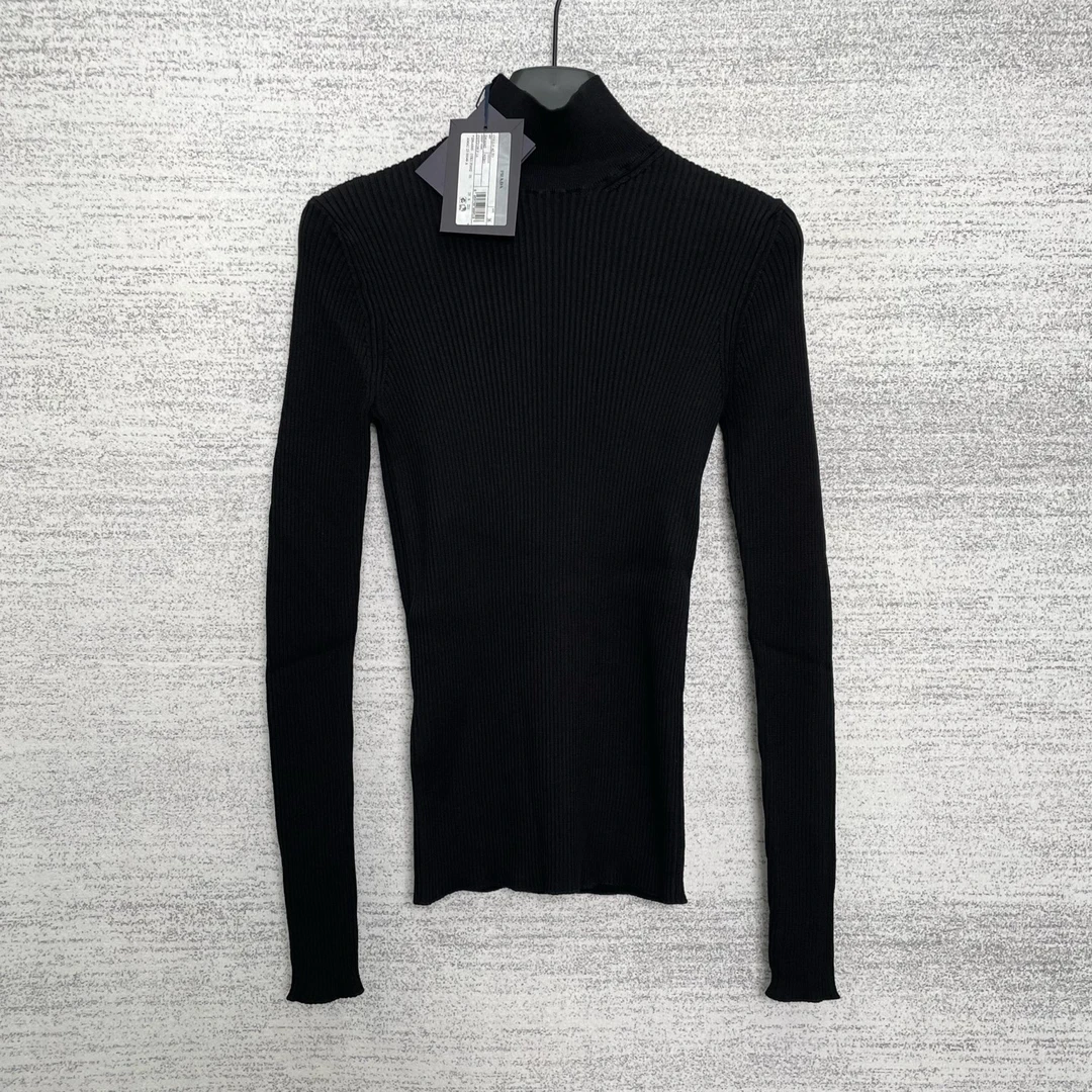 未使用 Alexander McQueen/亚历山大·麦昆 W118321/高领毛衣/40