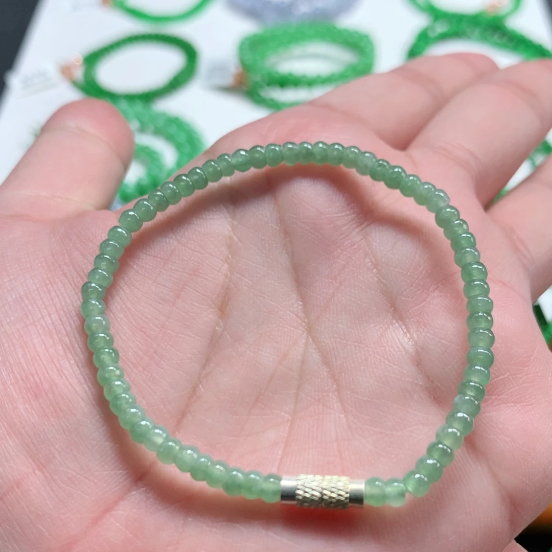 翡翠未镶嵌手链翡翠