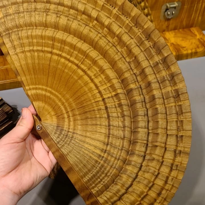 金丝楠21小叶桢楠金丝楠木苏扇