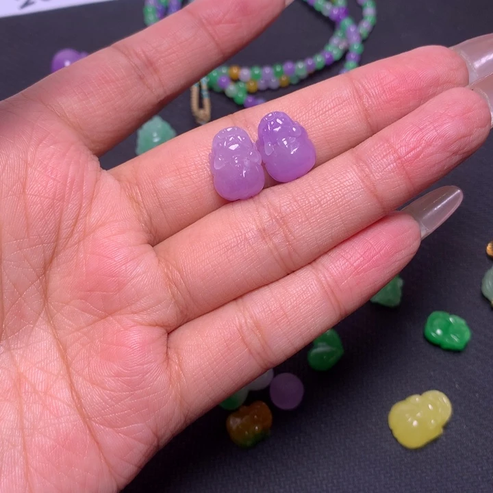 米***太翡翠未镶嵌颈饰无镶嵌