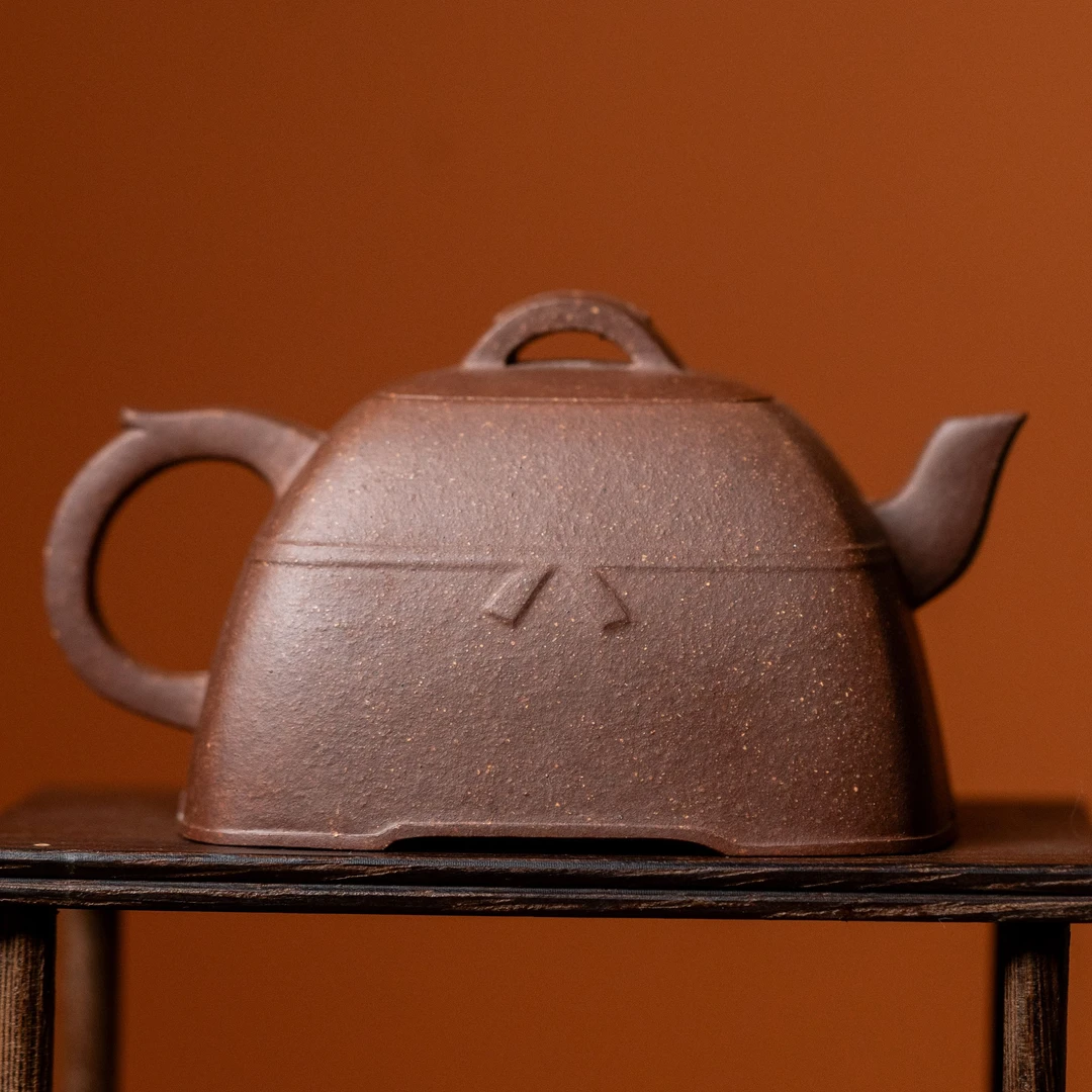 守艺 · 鸣远束腰 140ml  茶壶