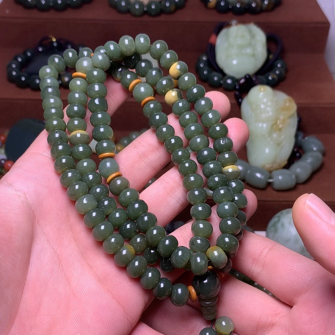 未镶嵌手串和田玉