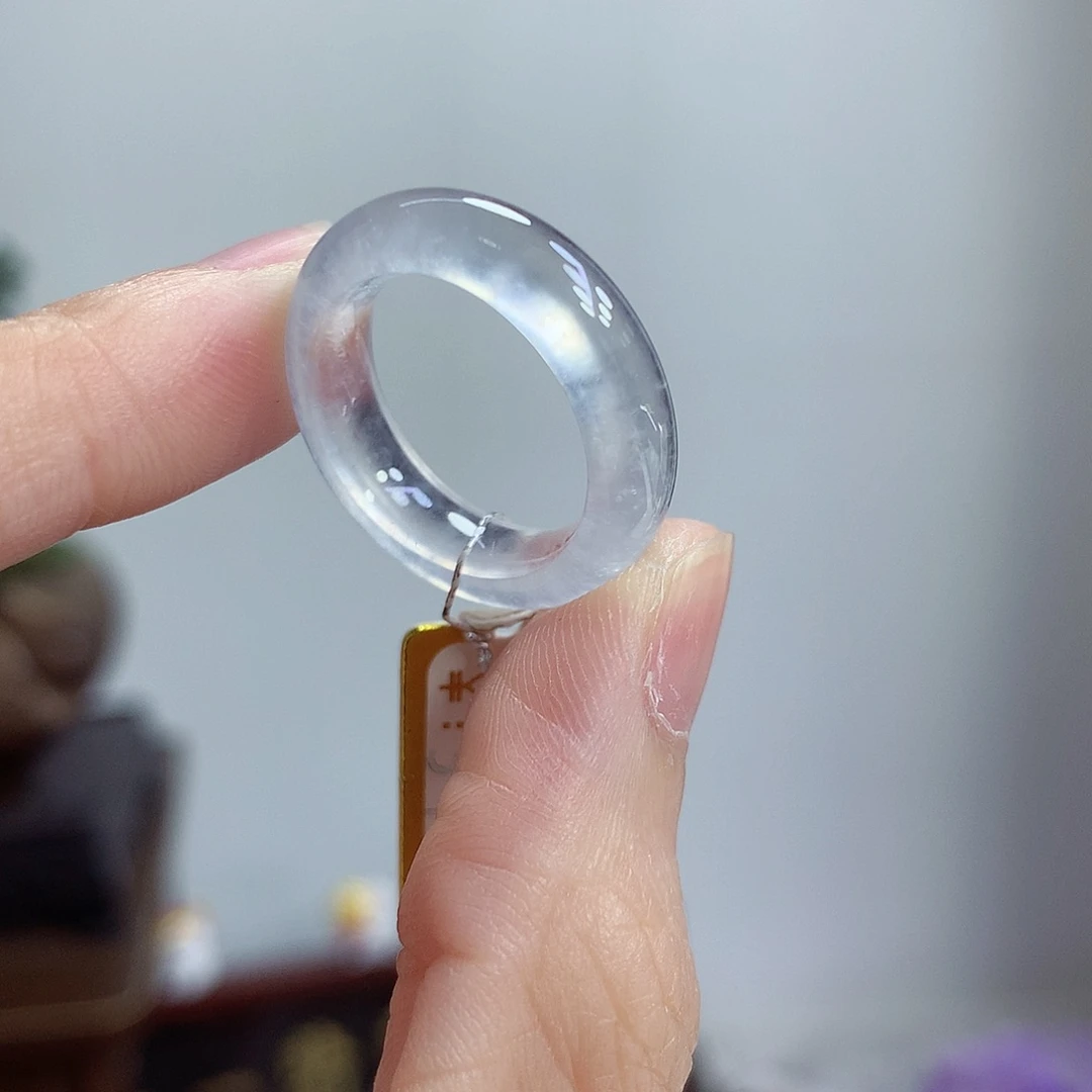 翡翠未镶嵌戒指13号