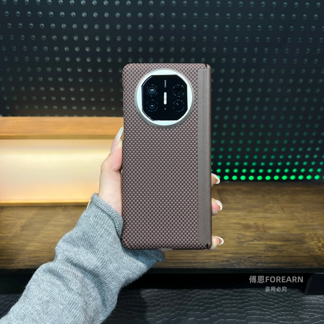 适用于华为matex5手机壳折叠屏x5保护套matex3超薄双中轴后壳磁吸