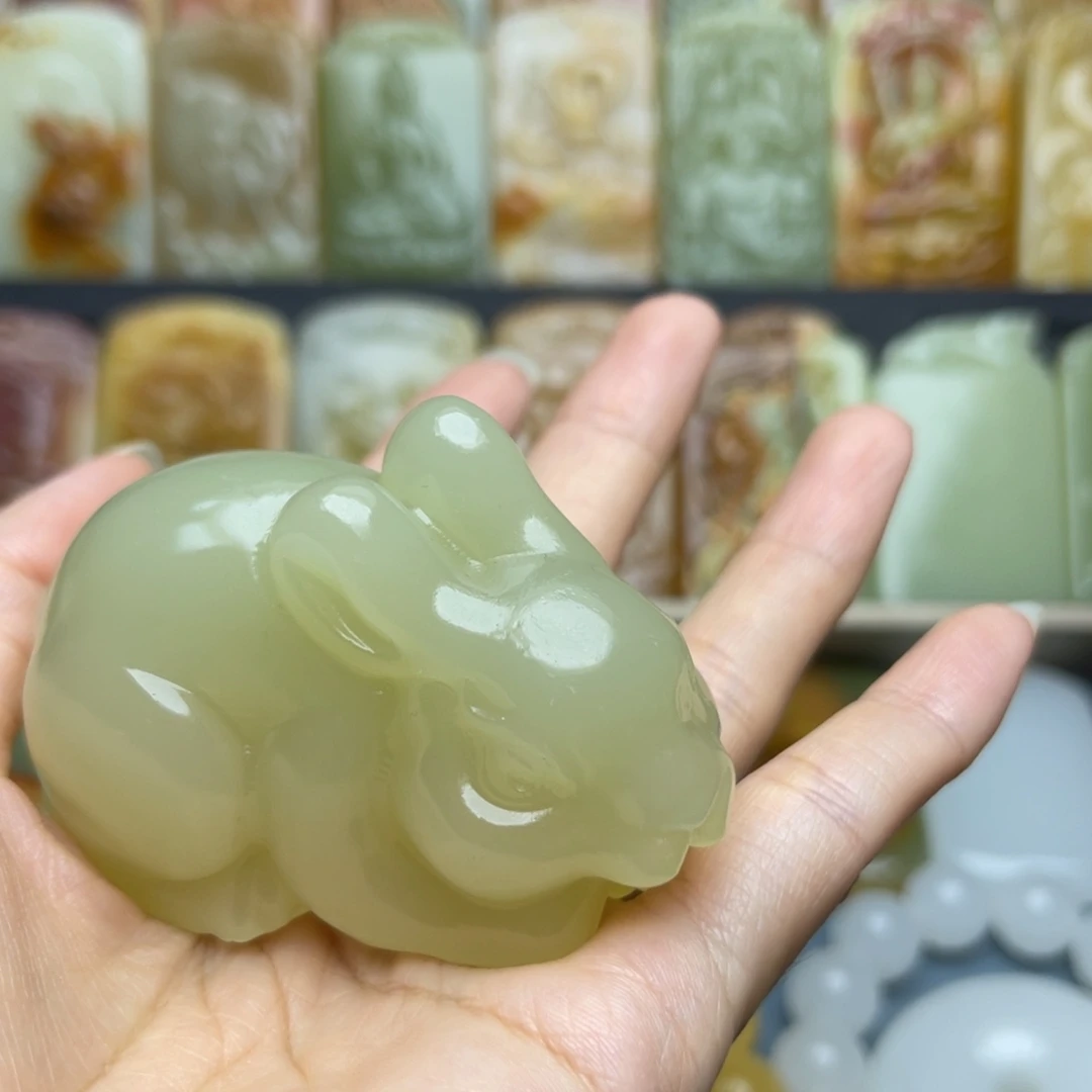 翠***珑直播间推荐好物-方解石玉