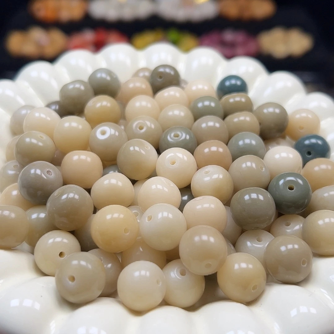 菩提根/象牙果手串卡13莫奈苹果500颗