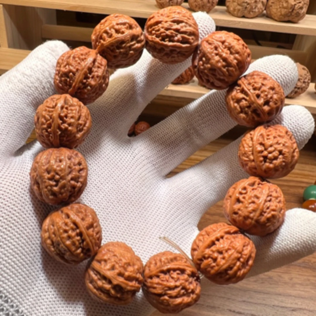 京八棱野生草莓纹正圆全品无修