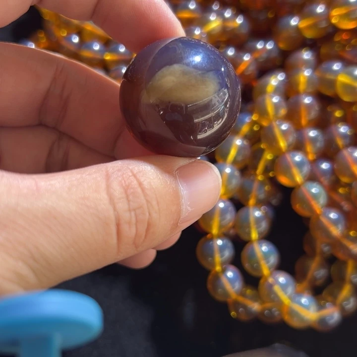 琥珀颈饰未镶嵌琥珀吊坠28.8mm
