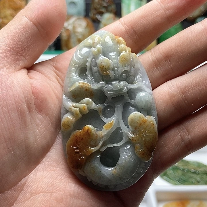 翡翠未镶嵌颈饰翡翠a货