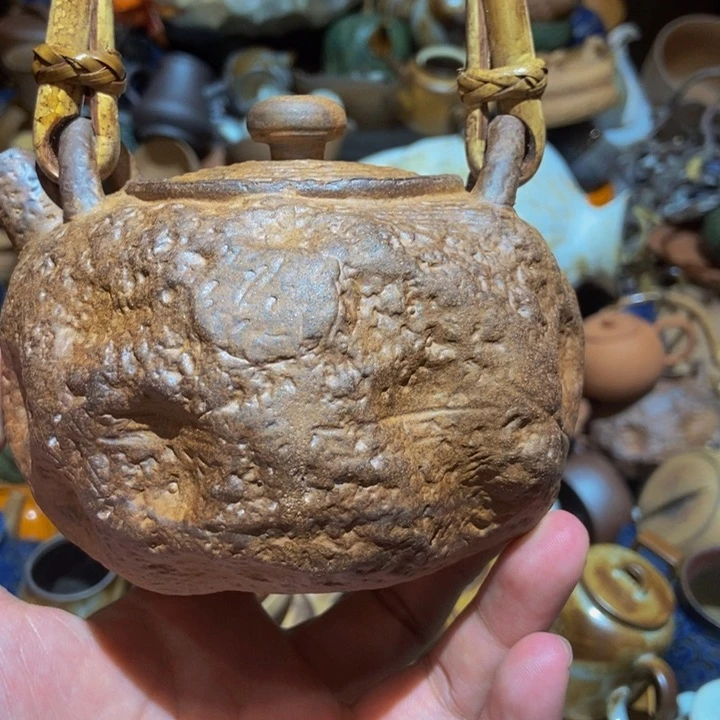 柴烧老岩泥高端茶器