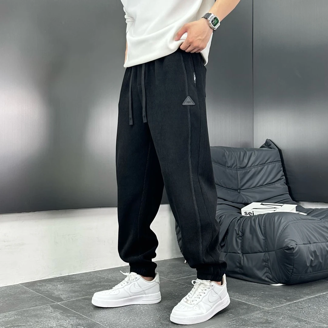 春秋款男士休闲时尚367潮流宽松百搭束脚休闲卫裤运动