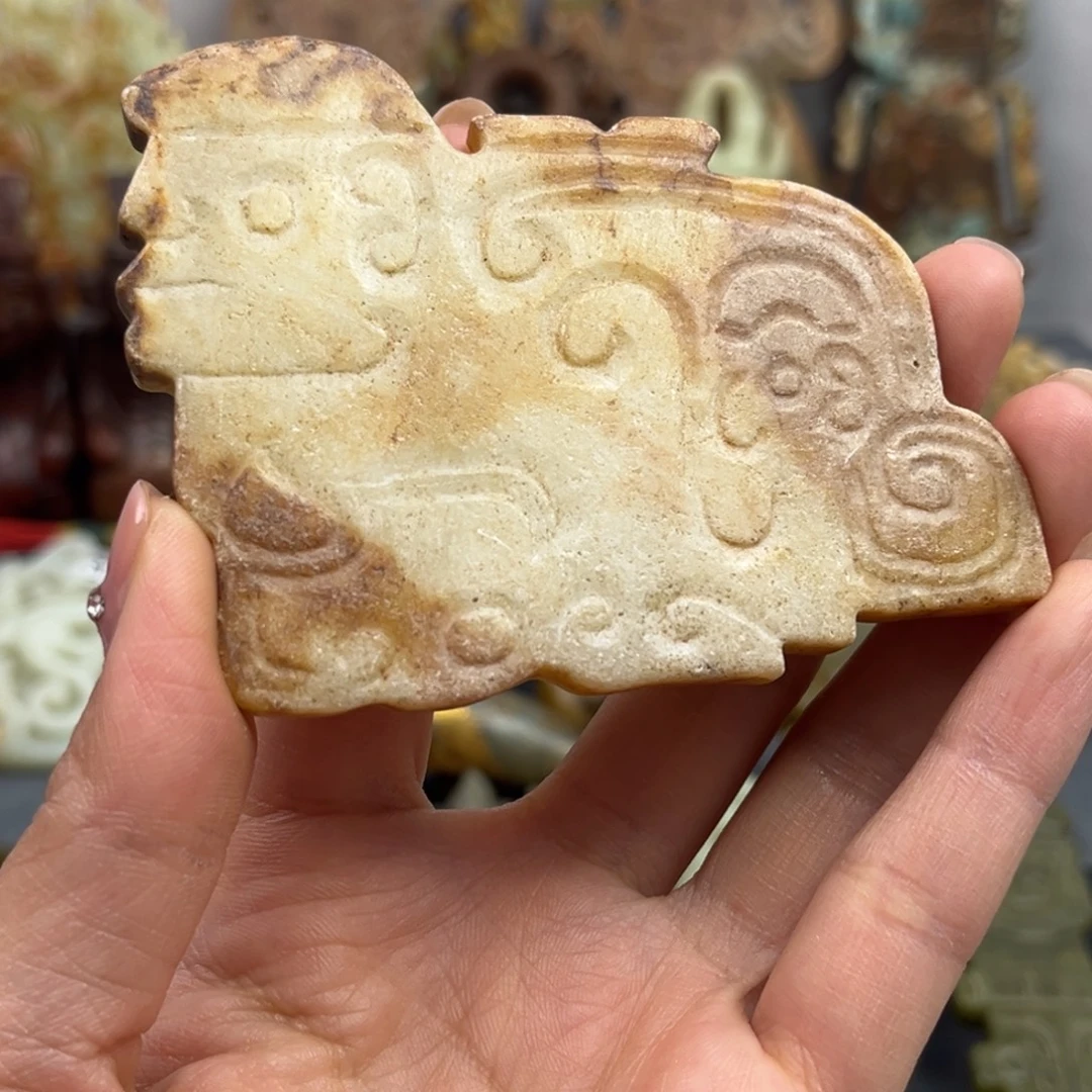 和田玉未镶嵌颈饰鉴古藏珍鉴古藏珍