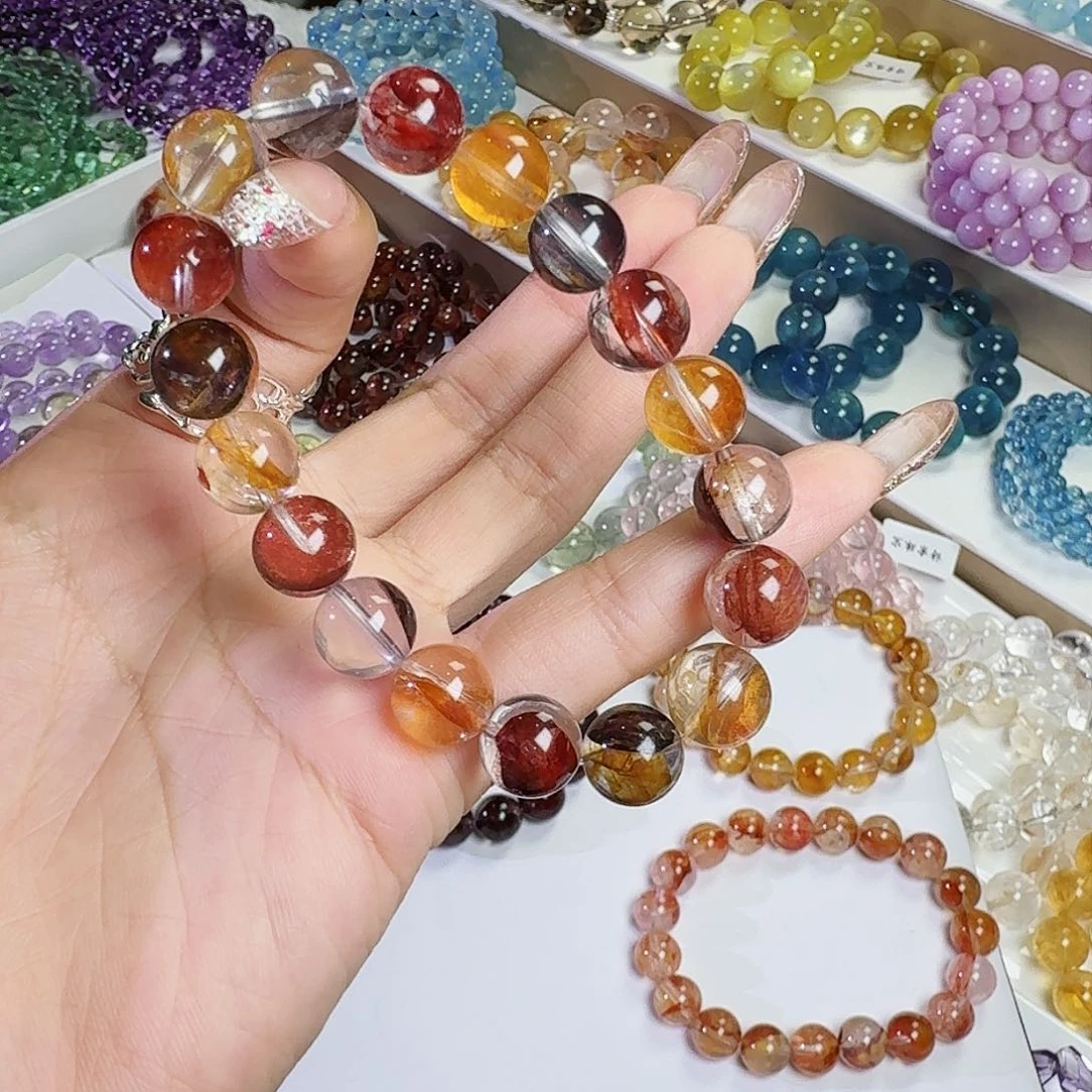 水晶手链未镶嵌麦***当锦鲤11