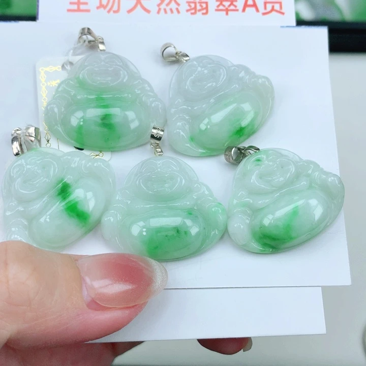 翡翠银S925镶嵌颈饰多样性发其1