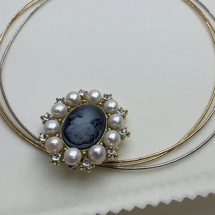 淡水珍珠颈饰未镶嵌