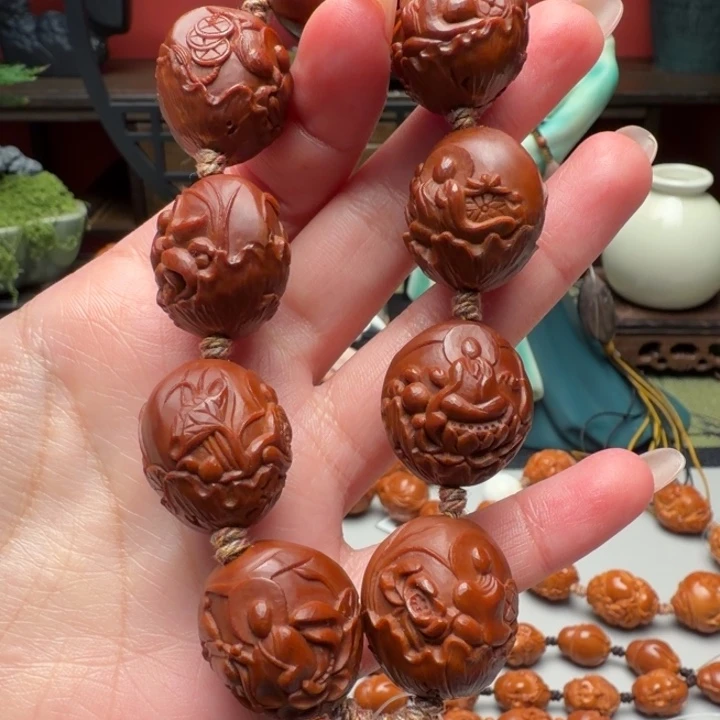 橄榄核手串/手链莲花无相