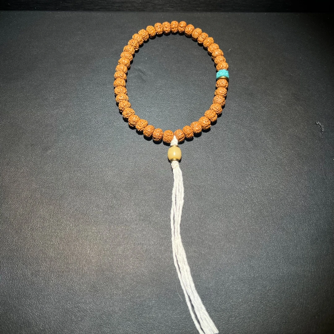 平头南瓜墩小金刚搭配醒狮手串约8-9mm约11.4g B250514-05