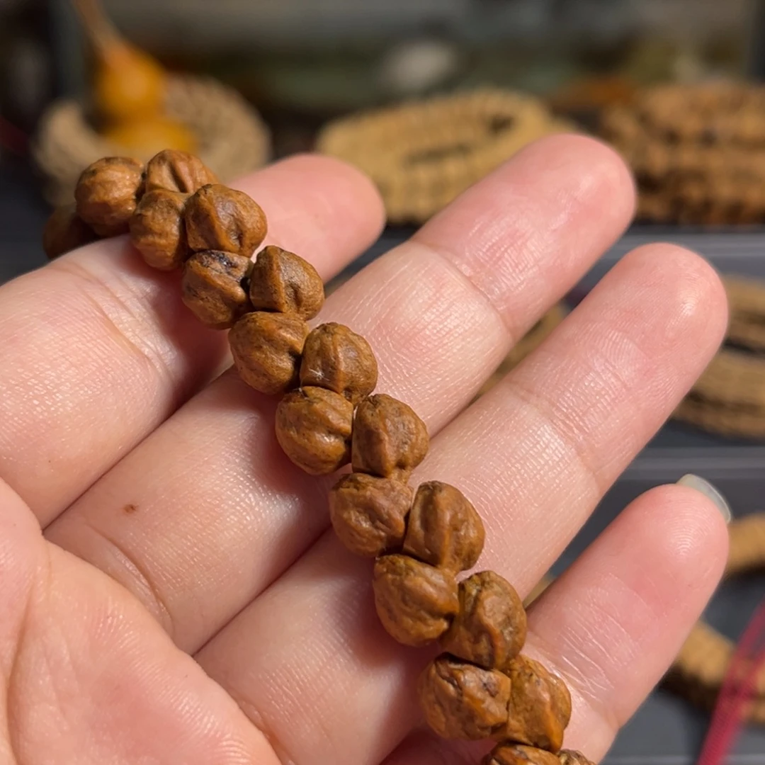 吊坠柏香籽/百香籽红芽麦穗单圈