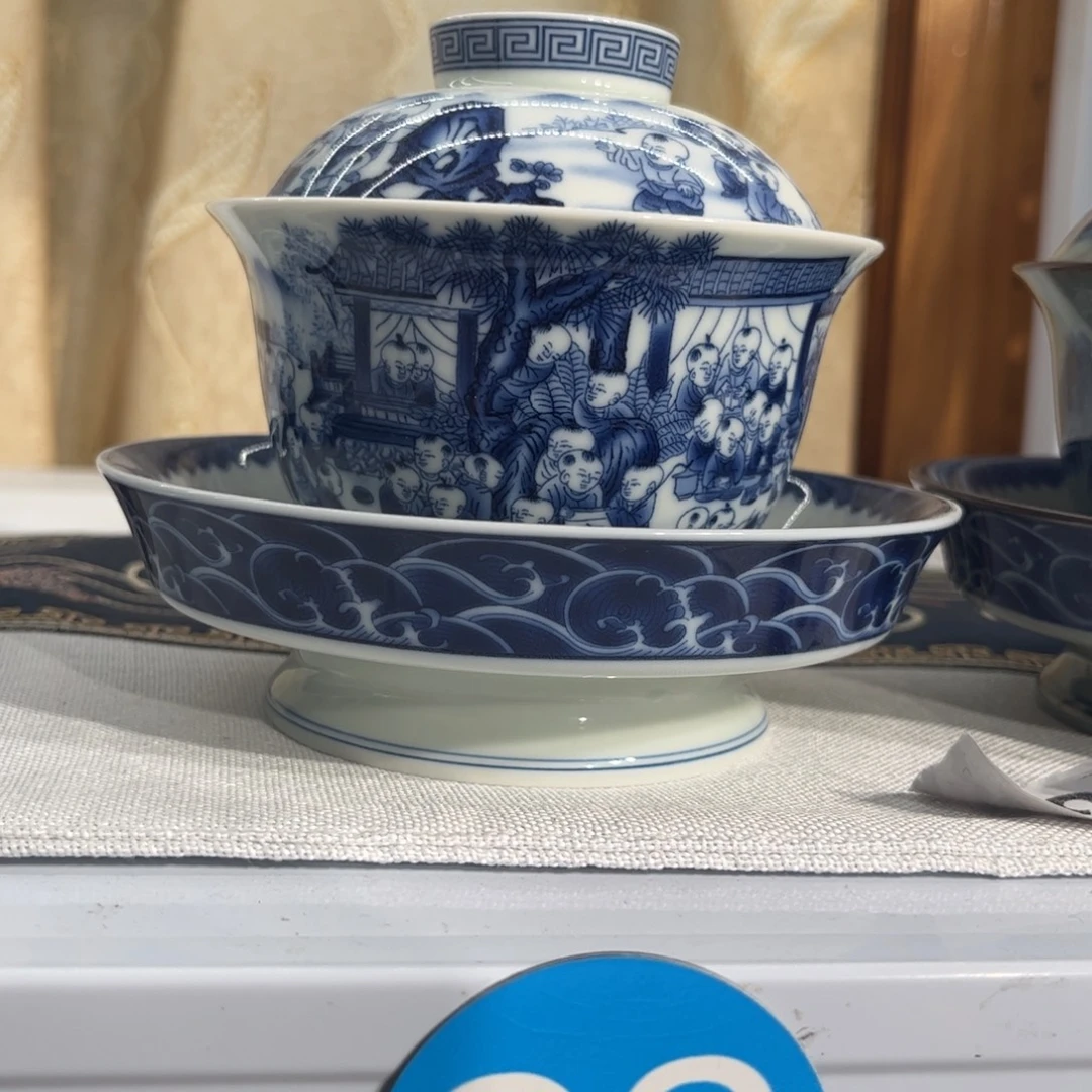 多***弟盖碗大容量盖碗茶具