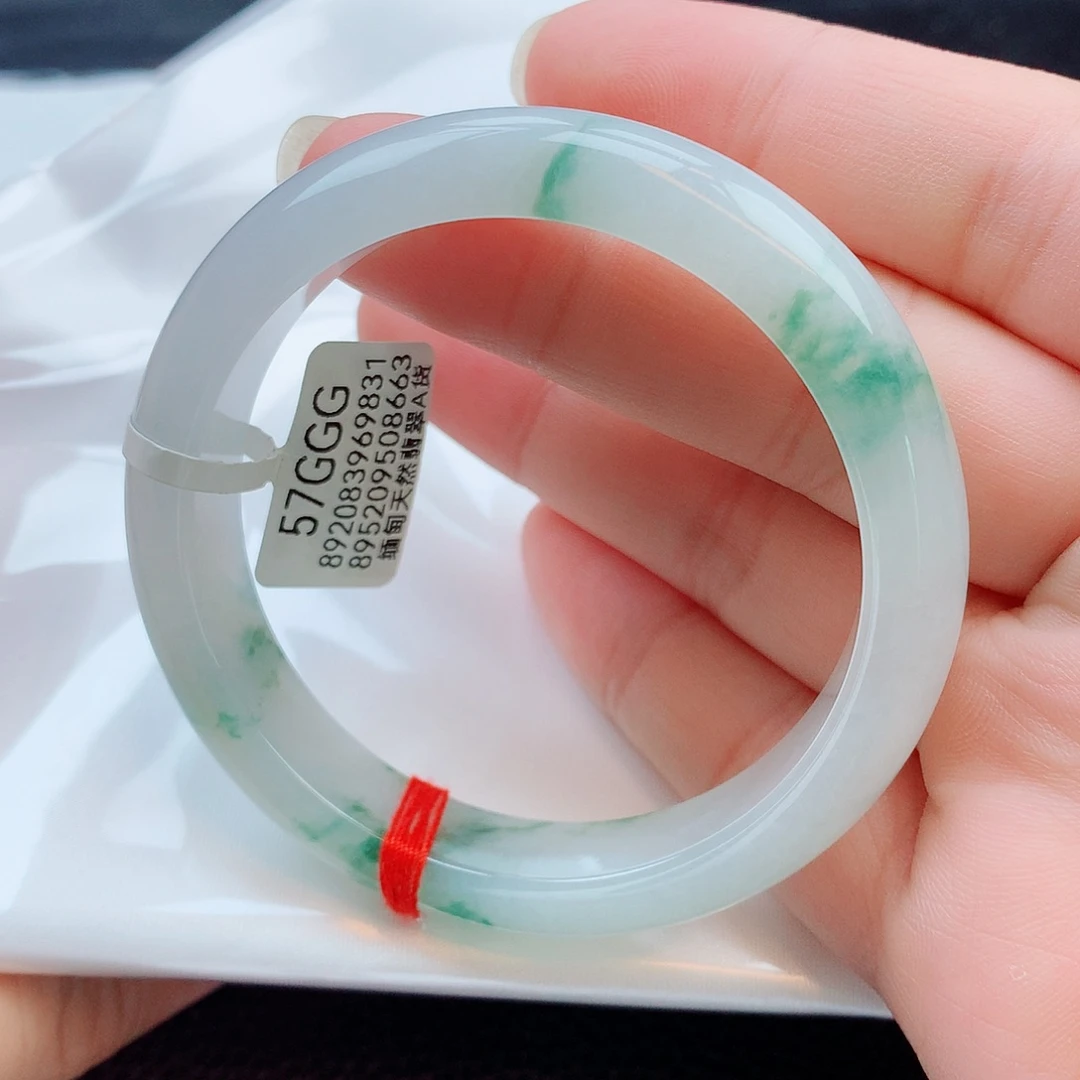 翡翠未镶嵌手镯天然缅甸翡翠A货手镯