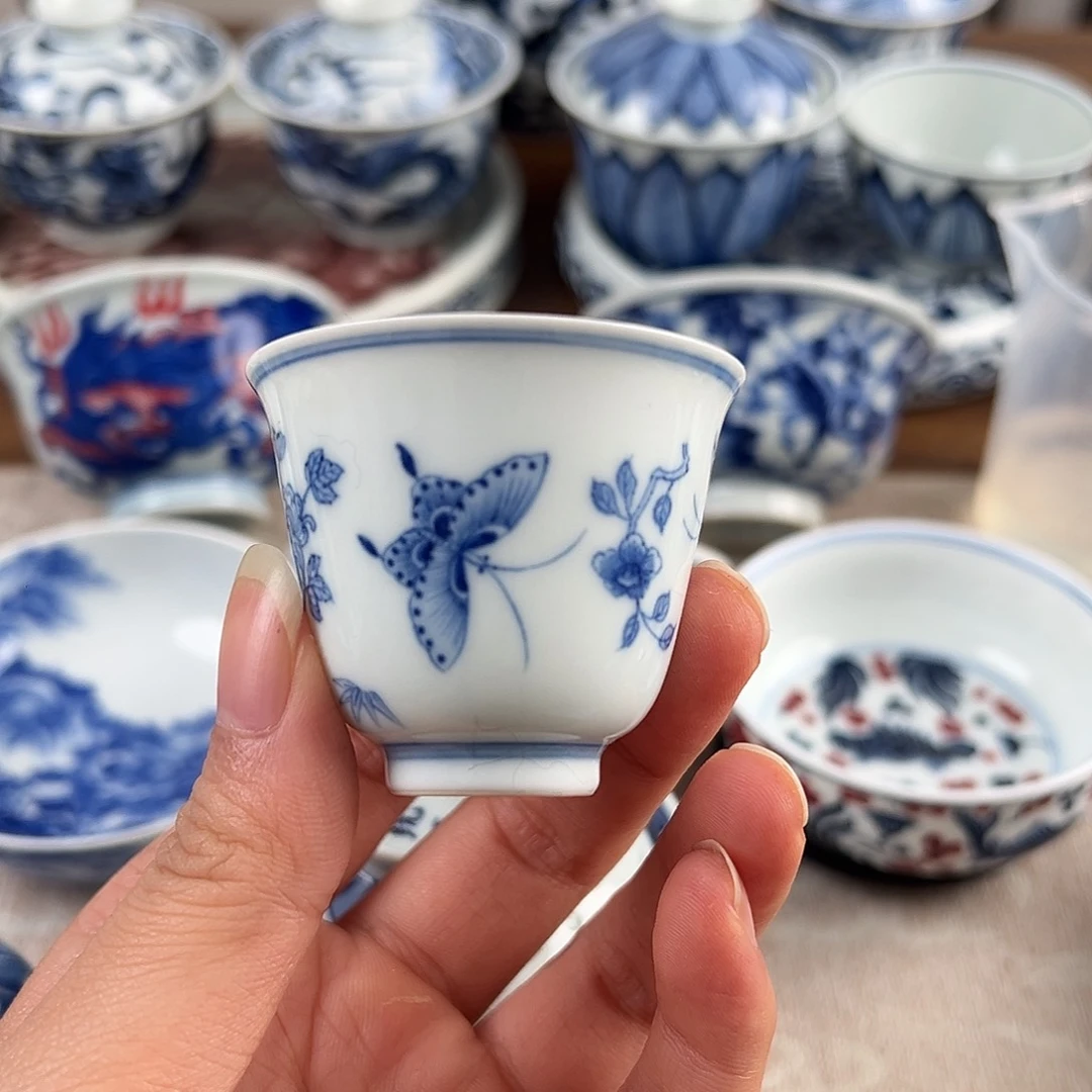 ****鸭瓷杯子手工手绘杯子